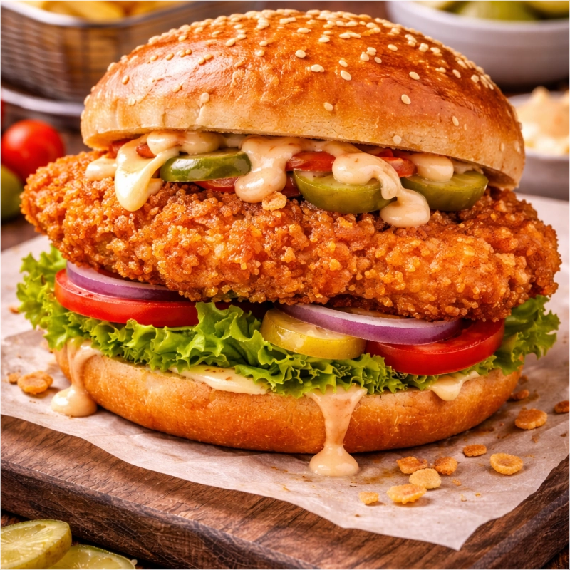 kipburger spicy