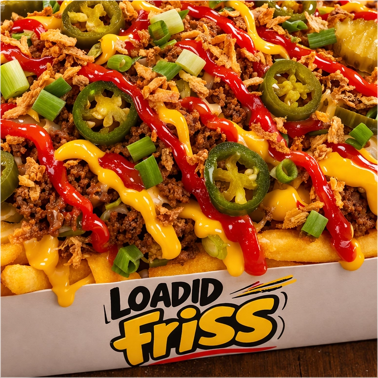 loaded fries taco Groot