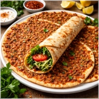 Lahmacun Vlees