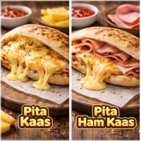 Broodje pita kaas