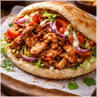 Broodje shoarma groot