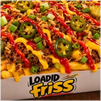 loaded fries taco Groot